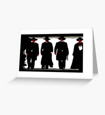Shootout at the O.K. Corral Greeting Card