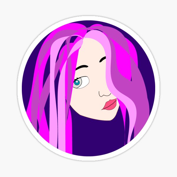 Girl Sticker