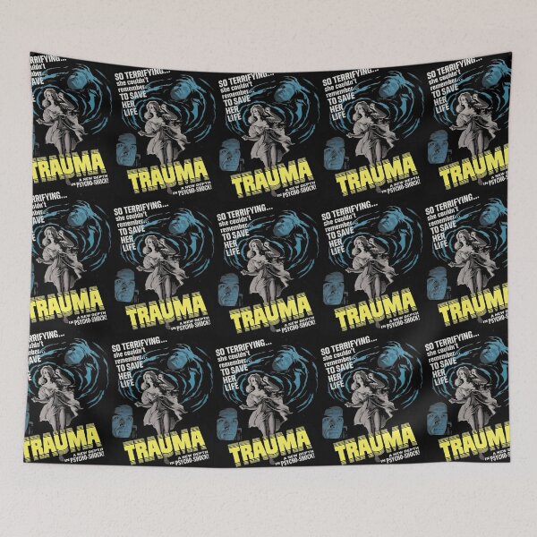Item preview, Camiseta clásica Trauma designed and sold by TheoWelch.