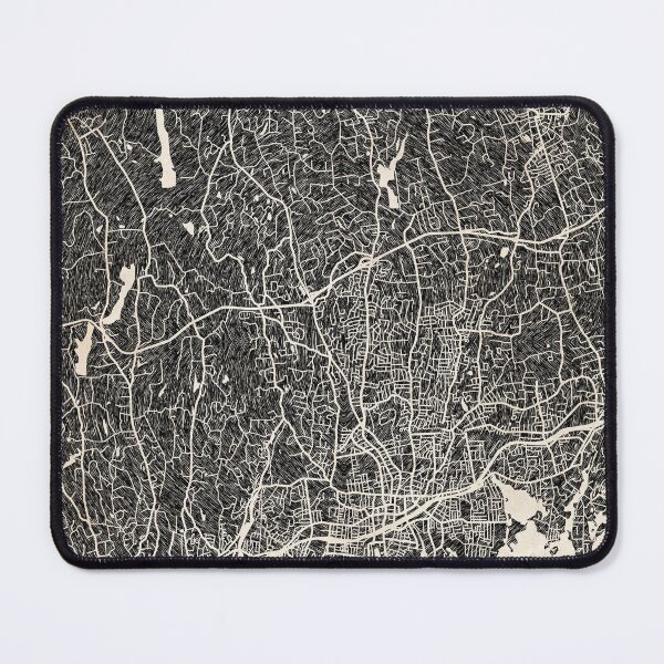 Item preview, Stamford map Connecticut Ink lines 2 designed and sold by InkMaps.