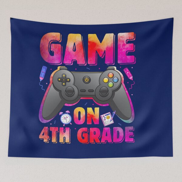 Item preview, Game On 4th Grade Gaming Gamer Back To School Student designed and sold by TrenddyArts.