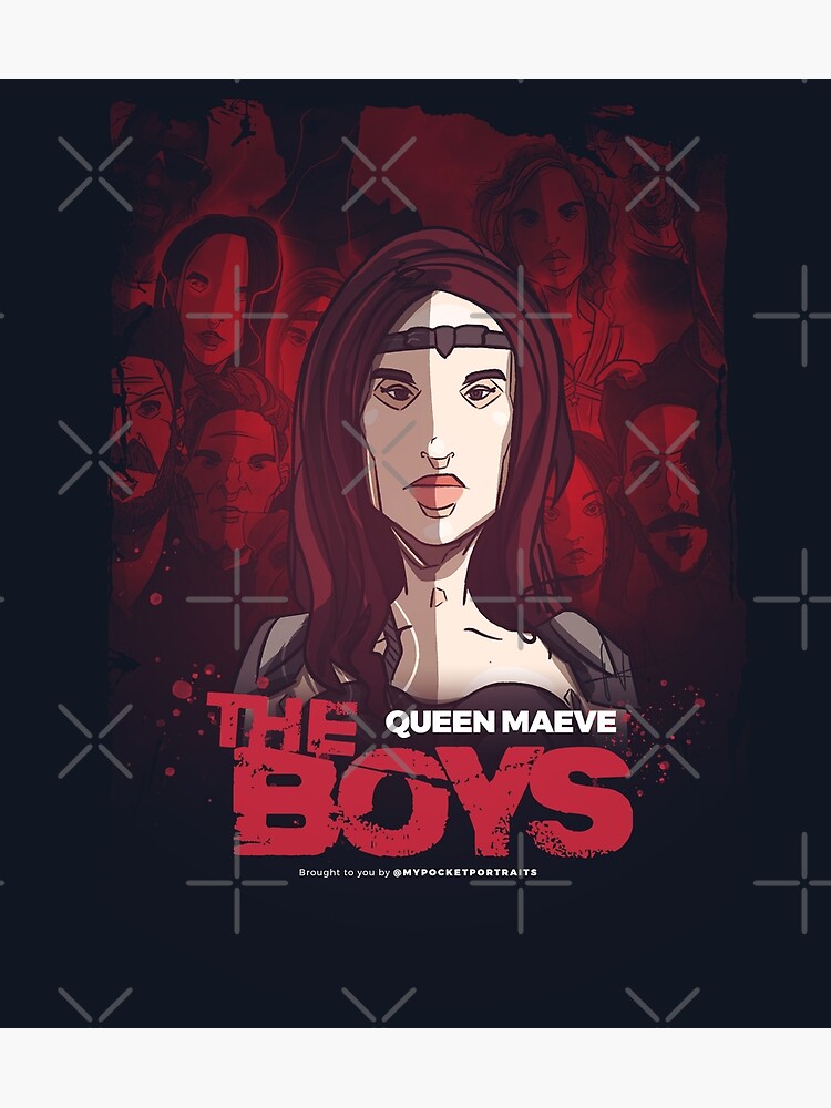 The Boys Tv Show Queen Maeve Poster For Sale By Mpportraits Redbubble 8839