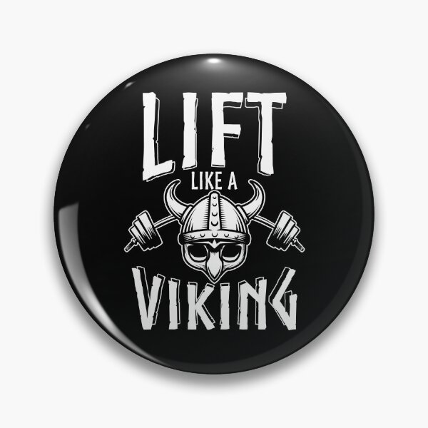 Item preview, Lift Like a Viking Barbell Strength Training Weightlifter  designed and sold by The Junto Shop.