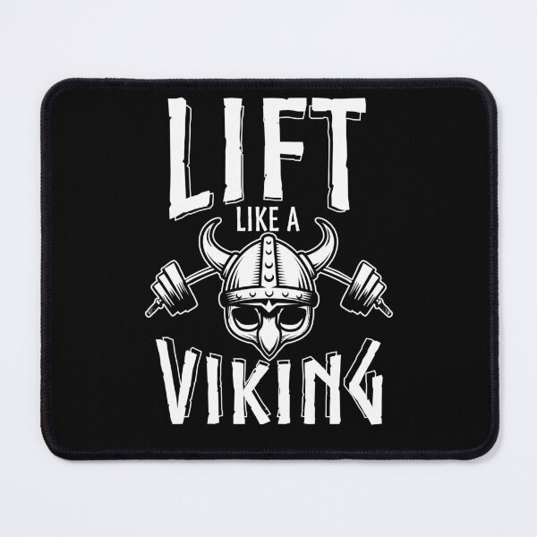 Item preview, Lift Like a Viking Barbell Strength Training Weightlifter  designed and sold by The Junto Shop.