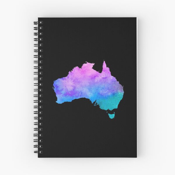 Item preview, Australia Watercolor Map - Australian designed and sold by MountainD.