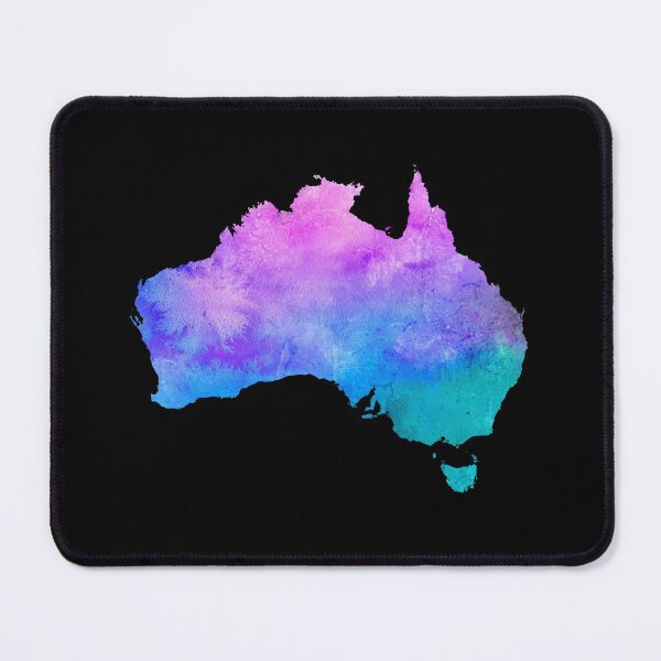Item preview, Australia Watercolor Map - Australian designed and sold by MountainD.