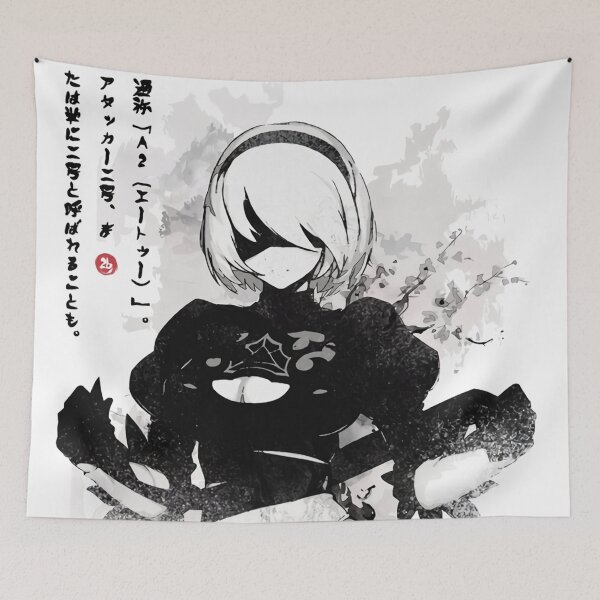 Item preview, NieR Automata 2B Japan Ink -  designed and sold by voumama.