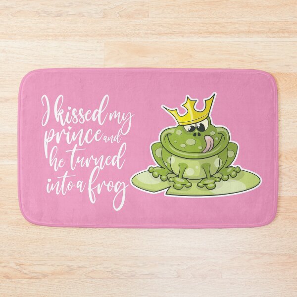 Item preview, I kissed my prince and he turned into a frog designed and sold by robimerch.