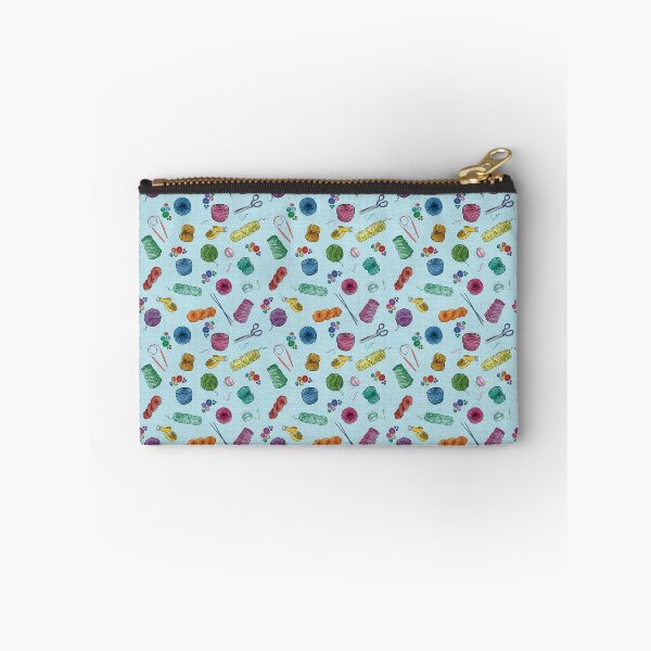 Item preview, A Knitter’s Guide to Life (blue) designed and sold by artbymandymeow.