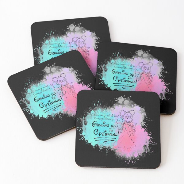 Item preview, Growing Old Is Compulsary... Growing Up Is Optional (Dark) designed and sold by the-krisney-way.