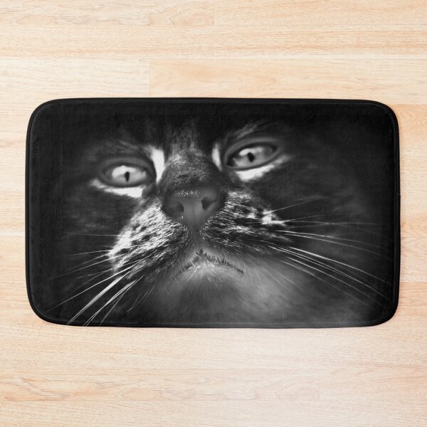 Item preview, Black and white cat designed and sold by MarieClaude1954.