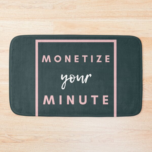 Item preview, Monetize your minute designed and sold by Nikmay Design.