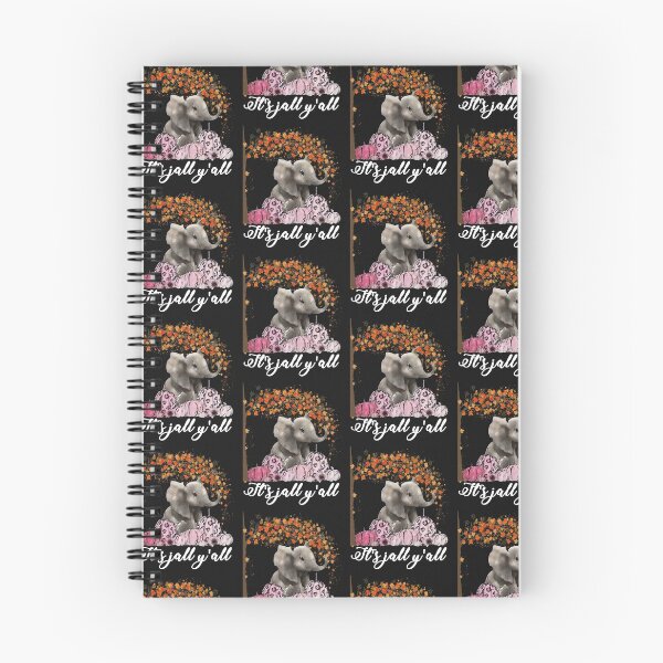 Item preview, elephant its fall yall halloween shirt designed and sold by JARELYSHOP.