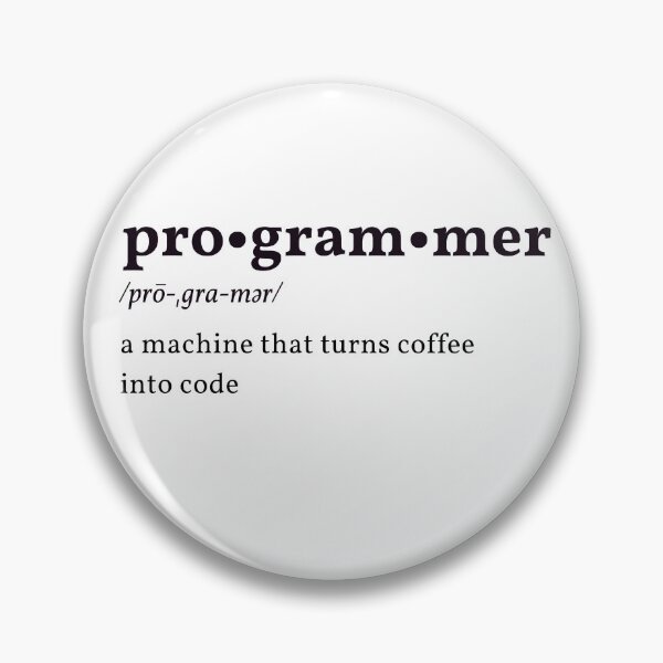 Artikelvorschau, Programmierer - Maschine, die Kaffee in Codewörterbuch verwandelt entworfen und verkauft von Meek-Anime.