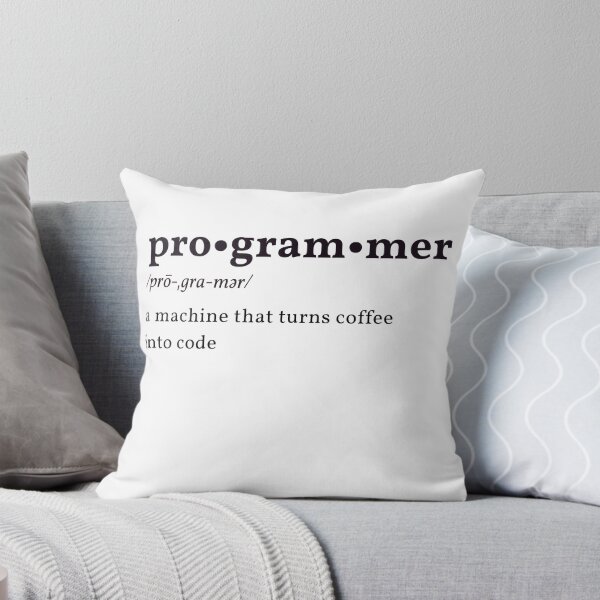 Item preview, Programmer - Machine That Turns Coffee Into Code Dictionary designed and sold by Meek-Anime.