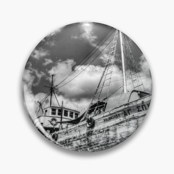 Item preview, Greek Boat In Dry Dock designed and sold by Paul Thompson Photography.