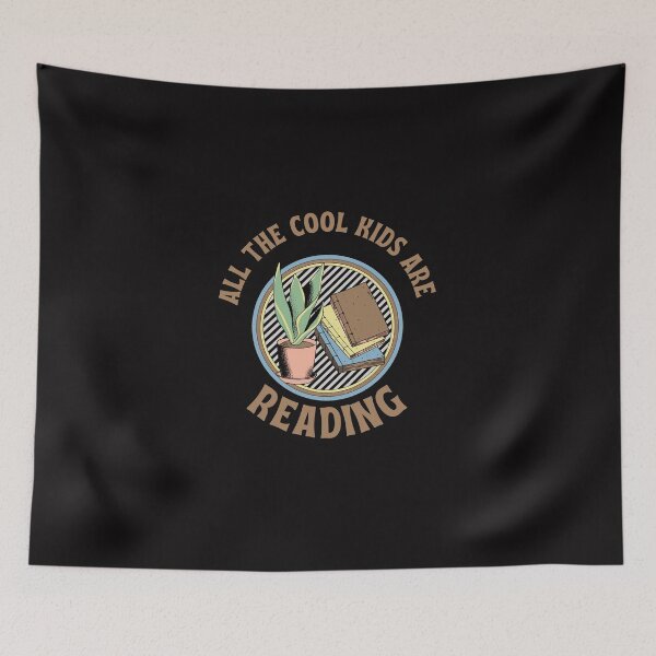 Item preview, All The Cool Kids Are Reading  designed and sold by Seekdesigns6.