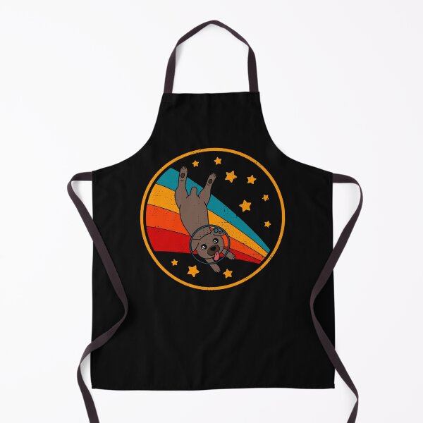 Item preview, Cute Vintage Mountain Cur Dog Owner Retro Dog In Space designed and sold by JokeGysen.
