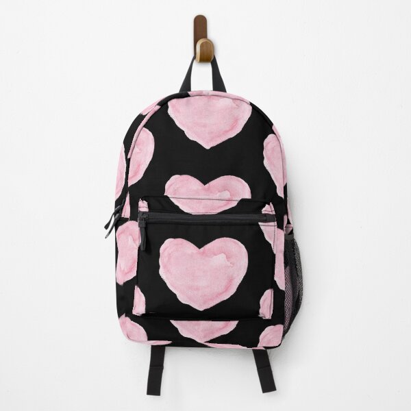 Item preview, Flowers Rose Pink Watercolor Heart Love Valentine Floral Gardening Summer Gift Art Design Happy Life Apparel Essential Motivation Inspiration Joy Mood designed and sold by DesignByHeartUK.