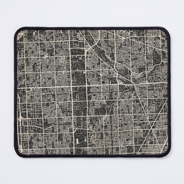 Item preview, Sterling Heights map Michigan Ink lines designed and sold by InkMaps.