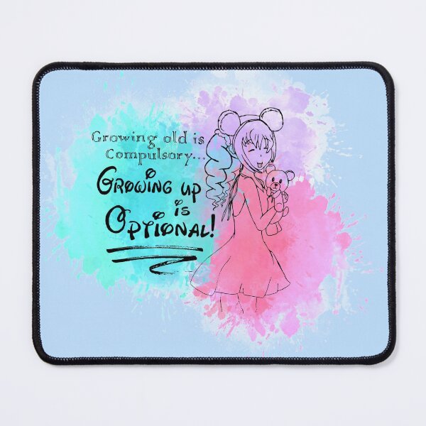 Item preview, Growing Old Is Compulsary... Growing Up Is Optional (Light) designed and sold by the-krisney-way.