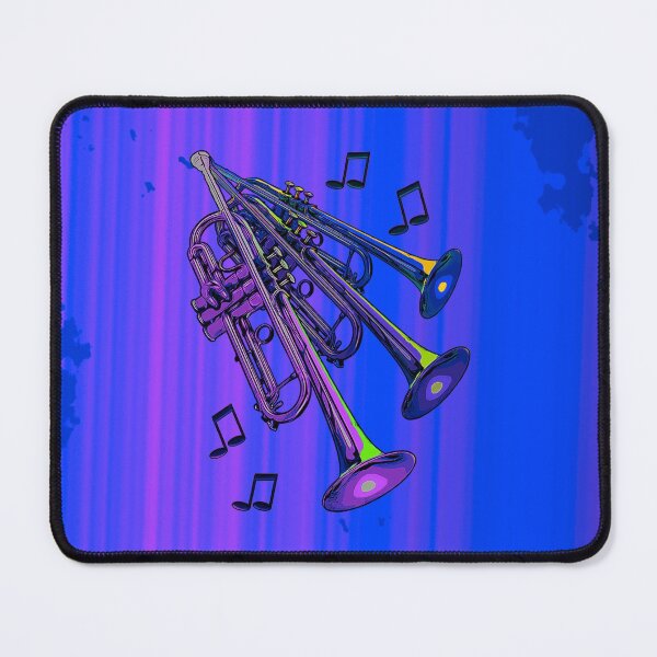 Item preview, Legaculia phone case trumpet notes purple blue designed and sold by Legakulie.