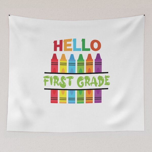 Item preview, hello first grade designed and sold by manardesign.