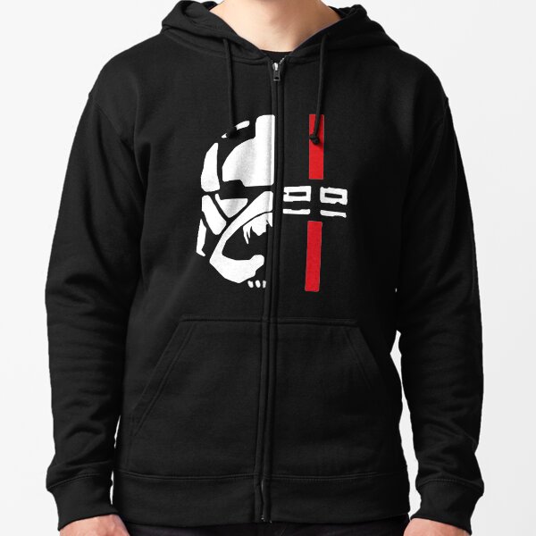 clone 99 bad batch Zipped Hoodie