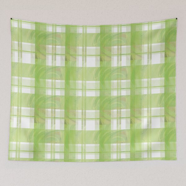 Artikelvorschau, Madras Plaid Grün entworfen und verkauft von ImagineThatNYC.