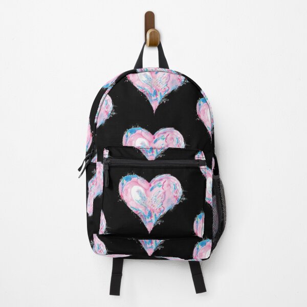 Item preview, Flowers Rose Rainbow Watercolor Heart Love Valentine Floral Gardening Summer Gift Art Design Happy Life Apparel Essential Motivation Inspiration Joy Mood designed and sold by DesignByHeartUK.