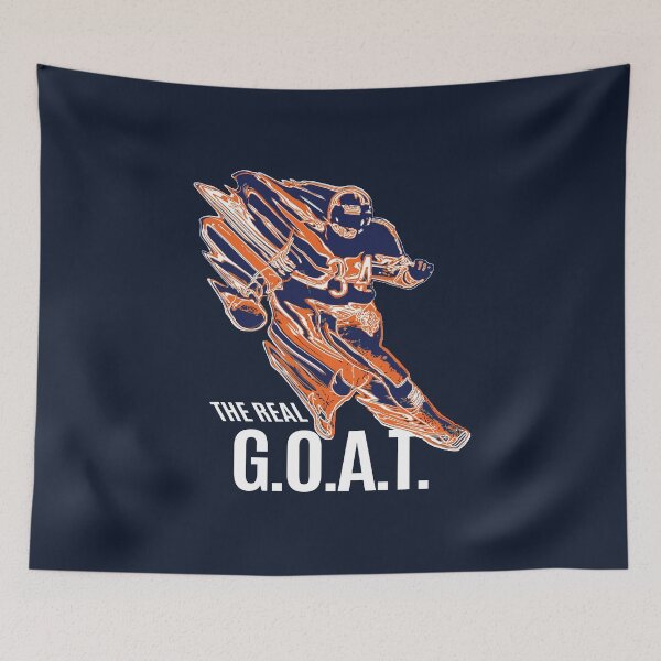 Item preview, THE GREATEST OF ALL TIME - WALTER PAYTON - CHICAGO BEARS (navy background) designed and sold by BearDownDesigns.