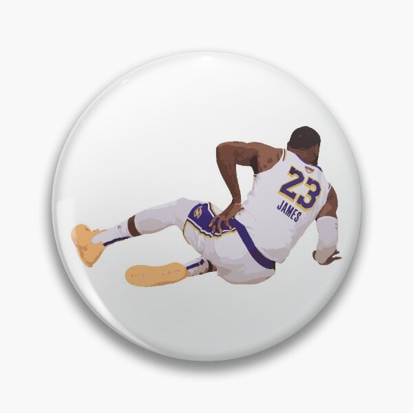 Item preview, Lebron James Injury lying on the floor designed and sold by Basketball For Life.