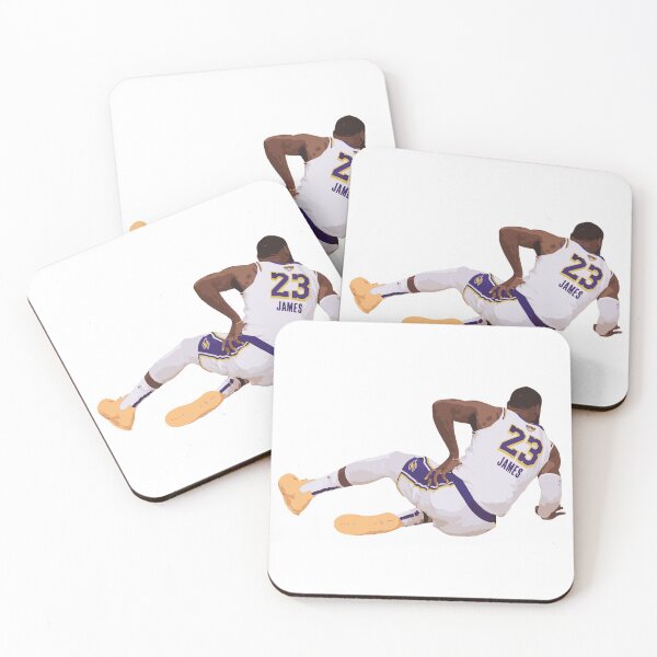 Item preview, Lebron James Injury lying on the floor designed and sold by Basketball For Life.