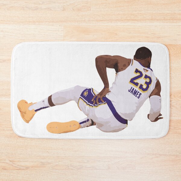 Item preview, Lebron James Injury lying on the floor designed and sold by Basketball For Life.