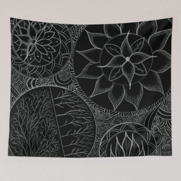 Item preview, Flower mandala designed and sold by Thorko.