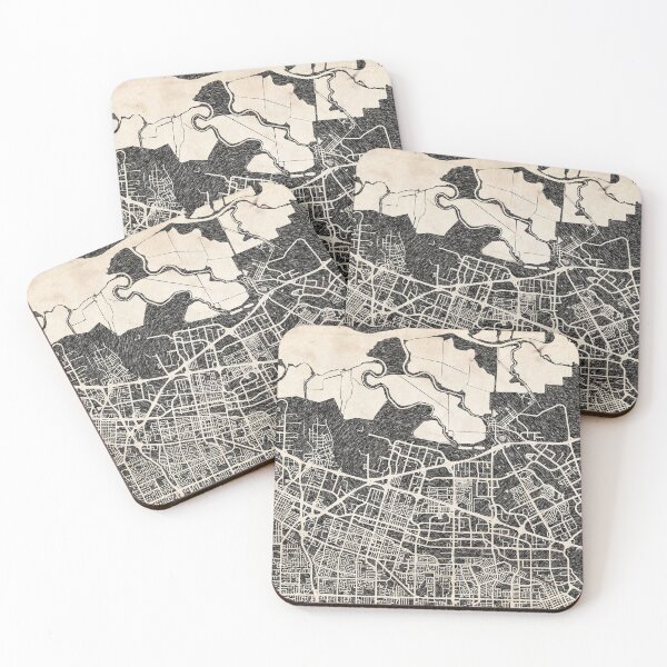 Item preview, Sunnyvale map California Ink lines designed and sold by InkMaps.