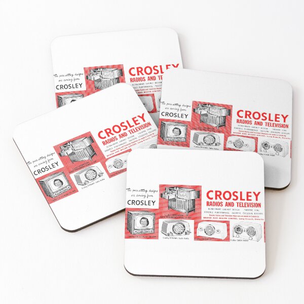 Item preview, CROSLEY RADIOS AND TELEVISION - ADVERT designed and sold by ThrowbackAds.