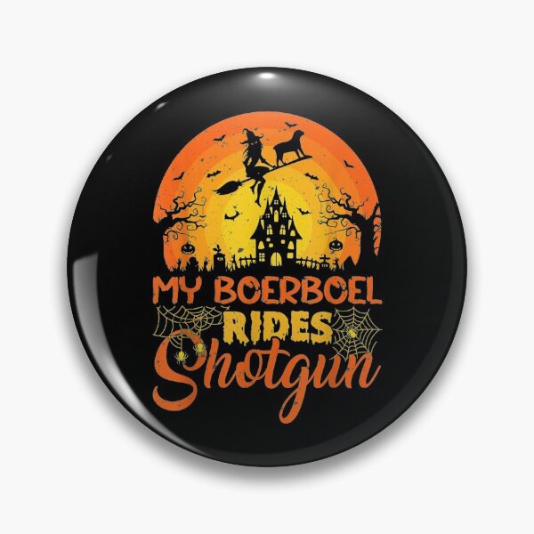 Artikelvorschau,  Vintage Hexe Boerboel reitet Schrotflinte Halloween entworfen und verkauft von luisweber.