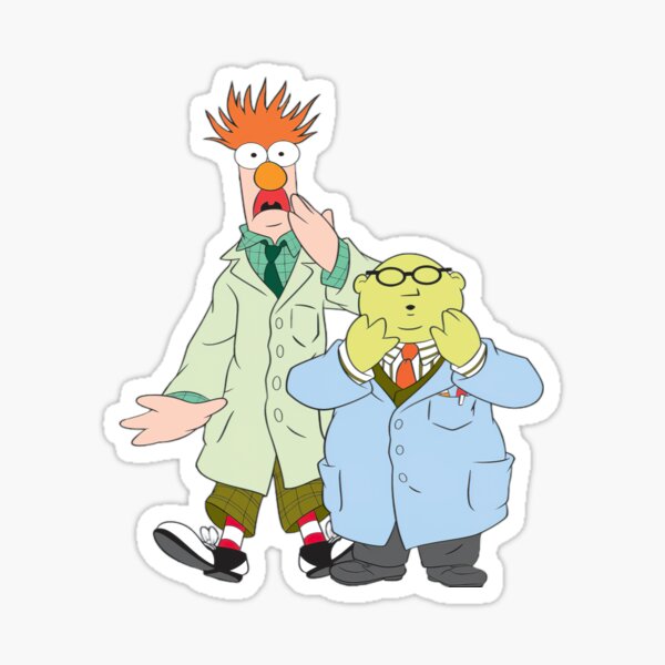 Item preview, Beaker and Dr. Bunsen Honeydew The Muppets Show designed and sold by rainergabby.