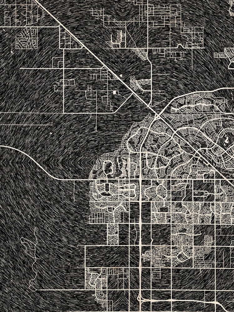 Thumbnail 4 of 4, iPhone Case, Surprise map Arizona Ink lines designed and sold by InkMaps.