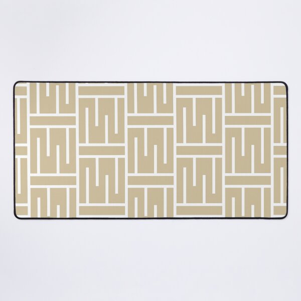 Artikelvorschau, Beige und Weiß Minimal Line Art Pattern 3 2021-2022 Trendfarbe Pantone Sojabohnen 13-0919 entworfen und verkauft von ColorOfTheYears.