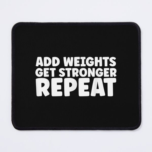 Item preview, Funny Motivational Weights Stronger designed and sold by luisweber.
