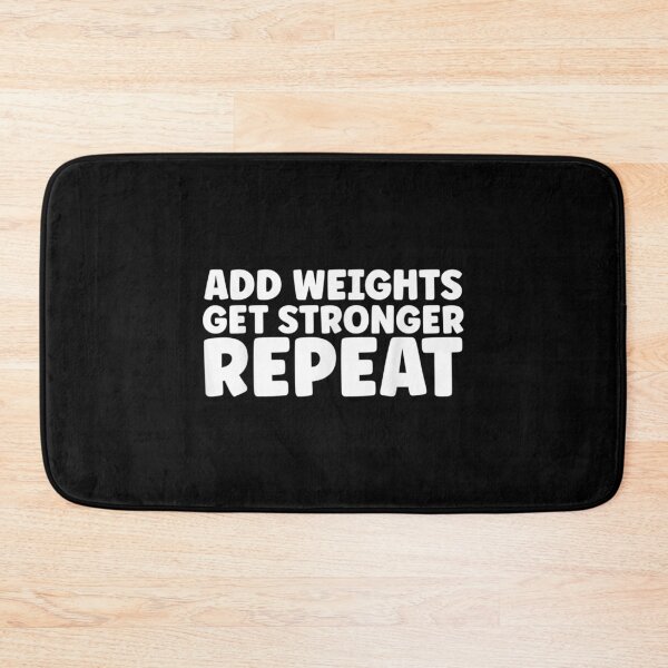 Item preview,  Funny Motivational Weights Stronger designed and sold by luisweber.