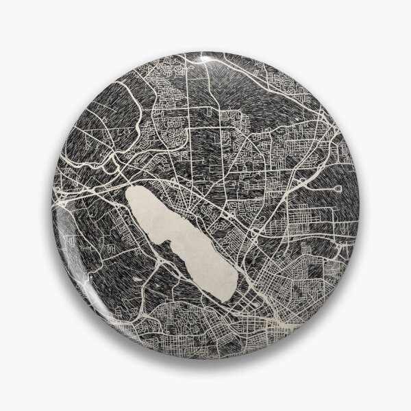 Artikelvorschau, Syracuse map New York Ink lines entworfen und verkauft von InkMaps.