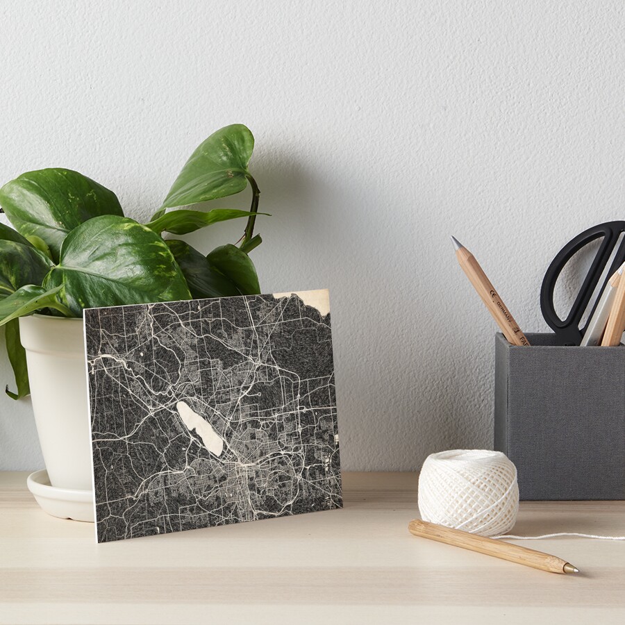 Aperçu de l'œuvre Impression rigide créée et vendue par InkMaps.