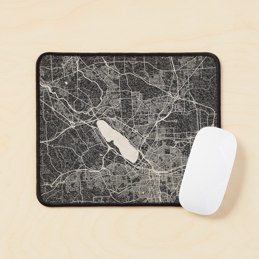 Aperçu de l'œuvre Tapis de souris créée et vendue par InkMaps.