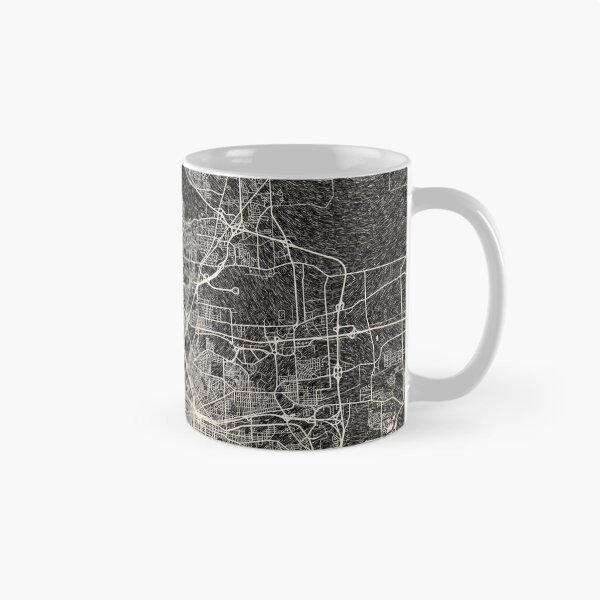 Artikelvorschau, Syracuse map New York Ink lines entworfen und verkauft von InkMaps.