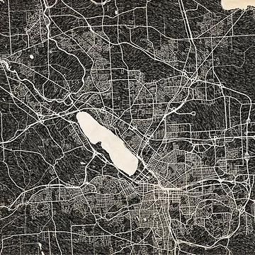 Vorschaubild zum Design Syracuse map New York Ink lines von InkMaps