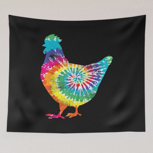 Item preview, Tie Dye Chicken designed and sold by bluechic89.