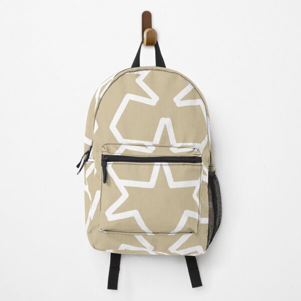 Item preview, Beige and White Tessellation Line Pattern 15 2021-2022 Trending Color Pantone Soybean 13-0919 designed and sold by ColorOfTheYears.